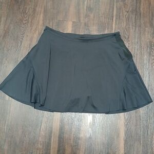 Athleta Black Flared Athletic Skort